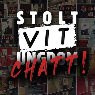 Telegram group profile photo for Stolt Vit Ungdom Chatt