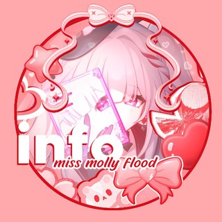 Telegram profile photo for 𝒊𝒏𝒇𝒐 || 𝒎𝒊𝒔𝒔 𝒎𝒐𝒍𝒍𝒚 𝒇𝒍𝒐𝒐𝒅