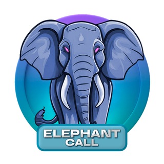 Telegram profile photo for Elephant call's 🐘