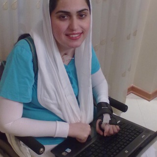 Telegram profile photo for آیدا؛ تجربیات دختری با ضایعه نخاعی