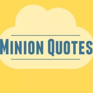 Telegram profile photo for Minion Quotes