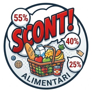 Telegram profile photo for 🚀 Sconti - Offerte Cibo, Alimentari e Bevande | Occasioni e Risparmi
