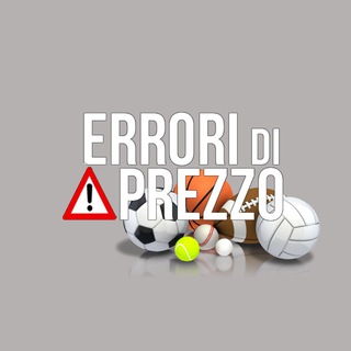 Telegram profile photo for Errori di Prezzo - Sport