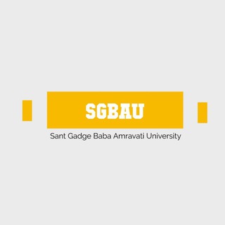 Telegram profile photo for Sgbau university Amravati
