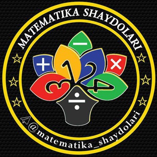 Telegram profile photo for @matematika_shaydolari