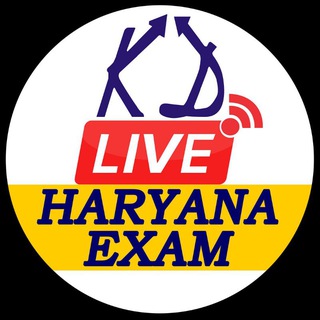 Telegram profile photo for KD LIVE HARYANA EXAMS OFFICIAL