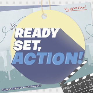 Telegram profile photo for Ready, Set, Action!