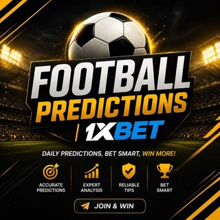 Telegram profile photo for ⚽️ Football Predictions | 1xbet