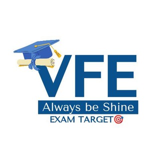 Telegram profile photo for VFE CLASS 🎯 for "all compititive exam"