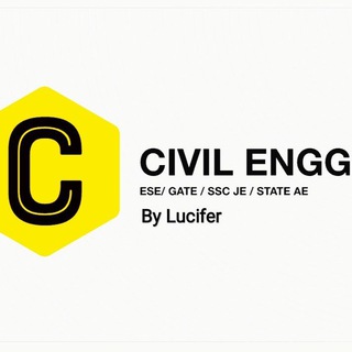Telegram profile photo for 🏗Civil Engg - ESE/ GATE / SSC JE / State AE