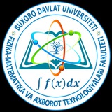 Telegram profile photo for BuxDU Fizika-matematika va Axborot texnologiyalari fakulteti