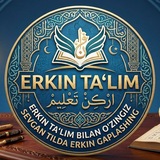 Telegram profile photo for Erkin ta'lim