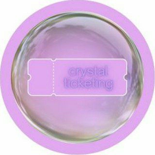Telegram profile photo for crystal ticketing