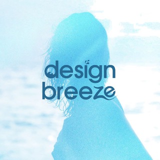 Telegram profile photo for design breeze / дыхание дизайна