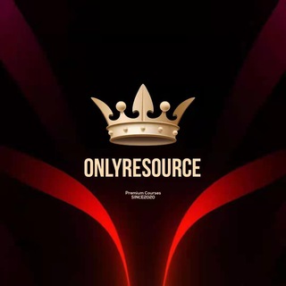 Telegram group profile photo for OnlyResource_PremiumCourse