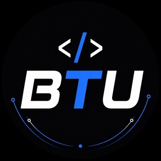 Telegram profile photo for BTU Tech & journals