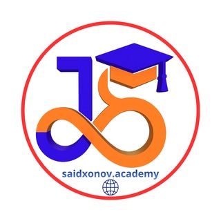 Telegram profile photo for Jamshid Saidxonov Academy