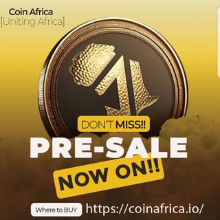 Telegram profile photo for Coin Africa🌍 community