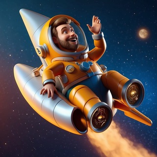Telegram profile photo for Володя летит на луну