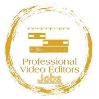 Telegram profile photo for Video Editors Job Channel