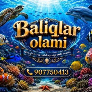 Telegram profile photo for Baliqlar olami®