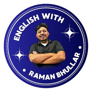 Telegram profile photo for English with Raman Bhullar 📚📚