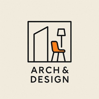 Telegram profile photo for Architecture & Design. Architecture / Interior Design / 3D Visualization / Modeling / Industrial Design / Photo_Video ed