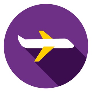 Telegram profile photo for Авиасообщение | Purple