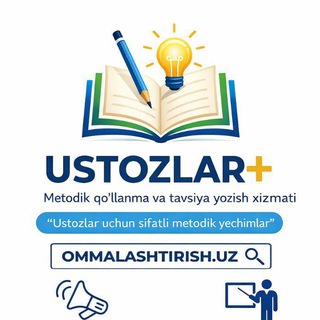 Telegram profile photo for Ustozlar +