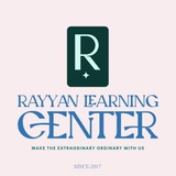 Telegram profile photo for RAYYAN Learning Center English