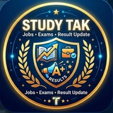 Telegram profile photo for Study Tak : Jobs, Exams & Results Updates