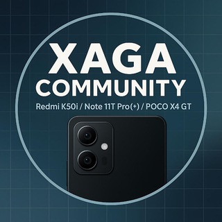 Telegram group profile photo for POCO X4 GT / Redmi Note 11T Pro (+) / K50i Community
