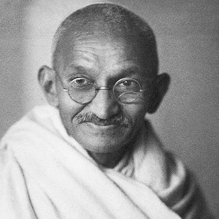 Telegram profile photo for Mahatma Gandhi