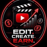 Telegram profile photo for How to make money with your edit on YouTube