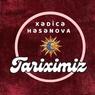 Telegram profile photo for 𝑇𝑎𝑟𝑖𝑥𝑖𝑚𝑖𝑧 - Xədicə Həsənova