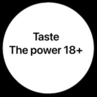 Telegram profile photo for Taste the power 18+