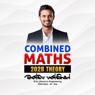 Telegram profile photo for 2028 Combined Maths - Mandapa Pandithage
