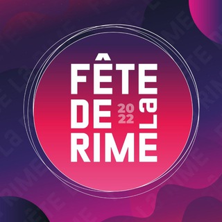 Telegram profile photo for Fête de la Rime - 14 Septembre - Événement - Musique - Art - Public - Promo