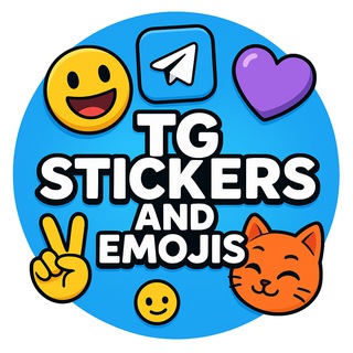Telegram profile photo for TG Stickers and Emojis