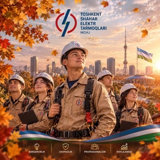 Telegram profile photo for «Toshkent shahar elektr tarmoqlari» MCHJ