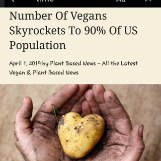 Telegram profile photo for Vegan News Feed @VeganNewz