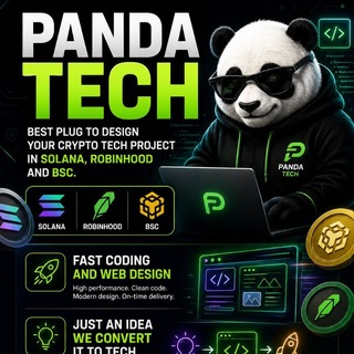 Telegram profile photo for PANDA TECH