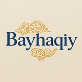Telegram profile photo for Bayhaqiy