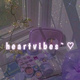 Telegram profile photo for h e a r t v i b e s ` ♡