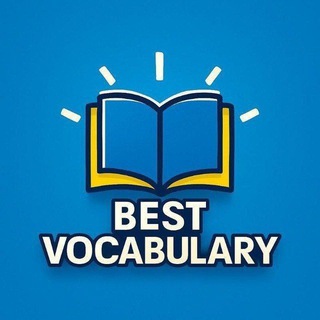 Telegram profile photo for Best Vocabulary (VIZITKA☄️)
