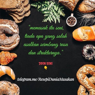 Telegram profile photo for Resepi dan tips dapur di t.me/ResepiDuniaMasakan