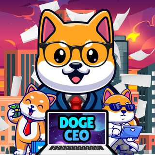 Telegram profile photo for DogeCEO Official 🐶🔥💎🚀⚡️