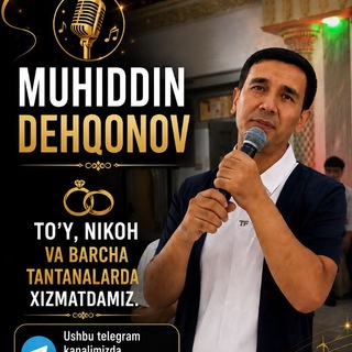 Telegram profile photo for Muhiddin Dehqonov