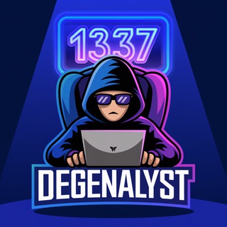 Telegram profile photo for Degenalyst