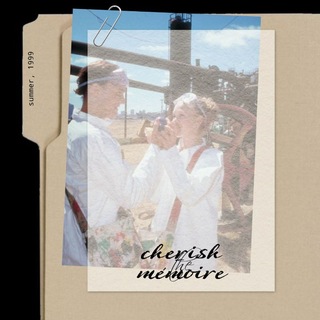 Telegram profile photo for cherish the mémoire.